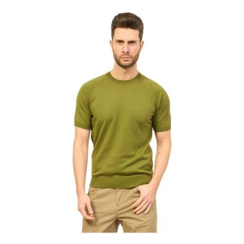 Gran Sasso T-Shirts Green, Herr