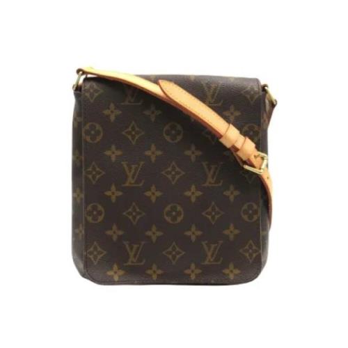 Louis Vuitton Vintage Pre-owned Canvas louis-vuitton-vskor Brown, Dam