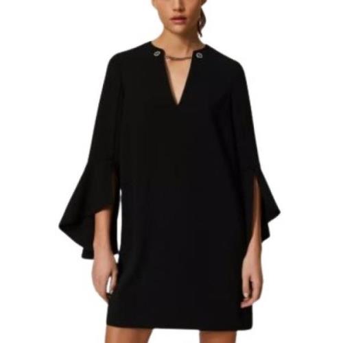 Twinset Svart Klänning Set Black, Dam