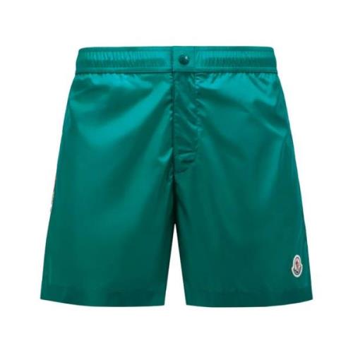 Moncler Beachwear Green, Herr