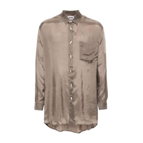 Magliano Casual Shirts Brown, Herr