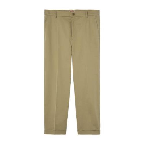 Kenzo Cropped Trousers Beige, Herr