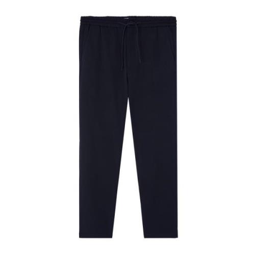 Les Deux Slim-fit Trousers Blue, Herr