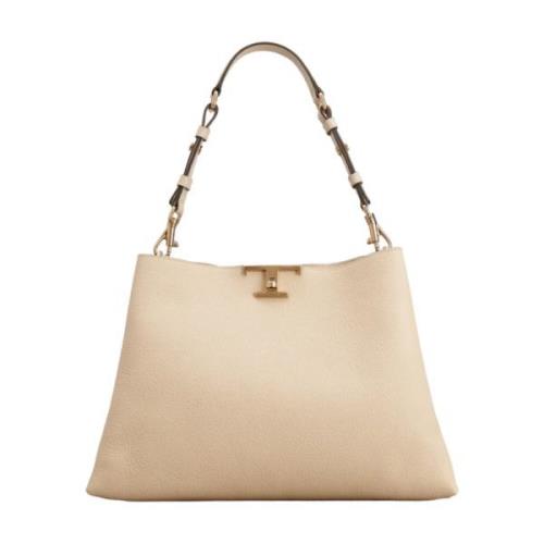 Tod's Shoulder Bags Beige, Dam