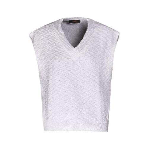 Moorer Knitwear White, Dam