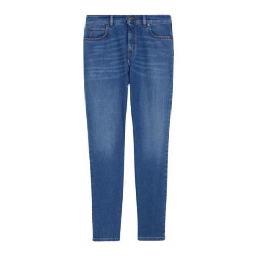 Max Mara Weekend Slim-fit Jeans Blue, Dam