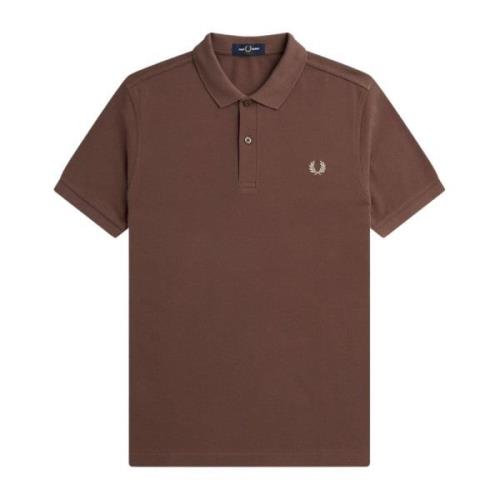 Fred Perry Polo Shirts Brown, Herr