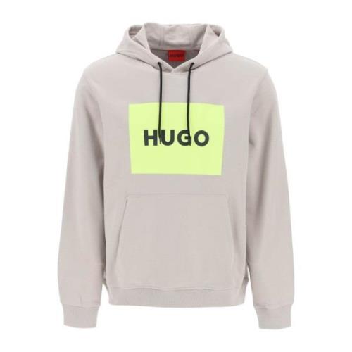 Hugo Boss Hoodies Gray, Herr