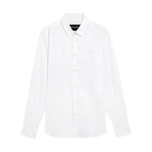 Lyle & Scott Shirts White, Herr