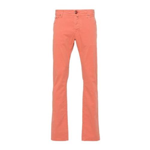 Jacob Cohën Slim-fit Jeans Orange, Herr