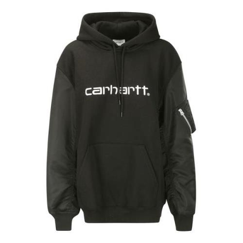 Junya Watanabe Hoodies Black, Herr