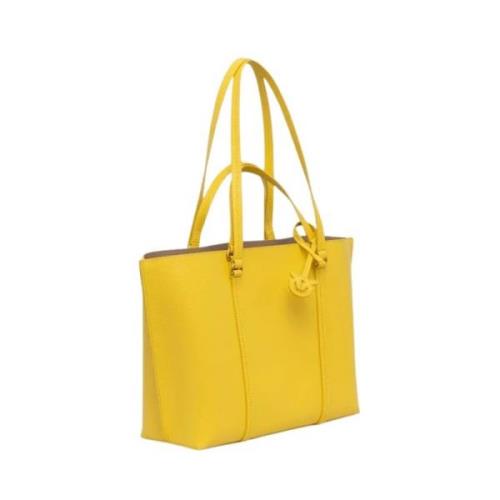 Pinko Snygg Läder Väska Yellow, Dam