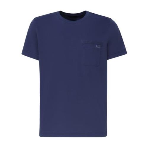 Fay T-Shirts Blue, Herr