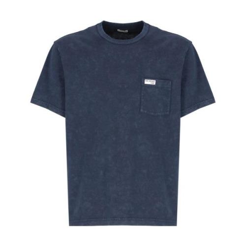 Fay T-Shirts Blue, Herr