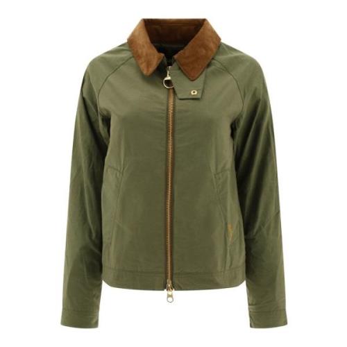 Barbour Campbell Bomull Jacka Green, Dam