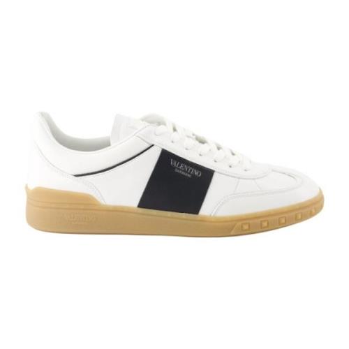 Valentino Garavani Nappa Läder Snörskor White, Herr