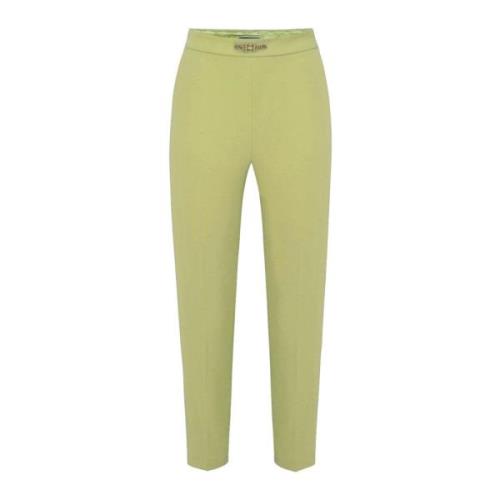 Elisabetta Franchi Trousers Green, Dam