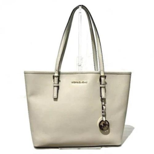 Michael Kors Pre-owned Pre-owned Laeder axelremsvskor White, Dam