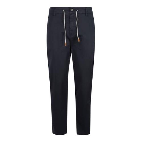 Eleventy Trousers Blue, Herr