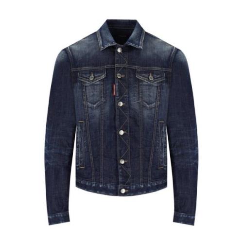 Dsquared2 Denim Jacka Blue, Herr