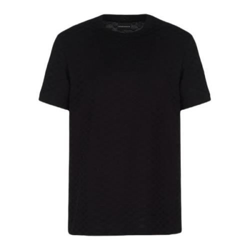 Emporio Armani T-Shirts Black, Herr