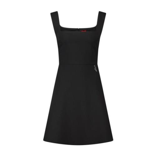 Hugo Boss A-Linje Miniklänning Kasanka Black, Dam