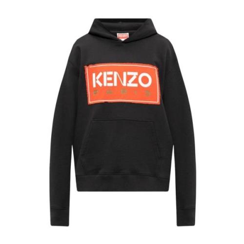 Kenzo Huvtröja med logotyp Black, Herr