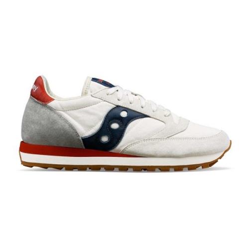 Saucony Original Jazz Stonewash Sneakers Vit Multicolor, Herr