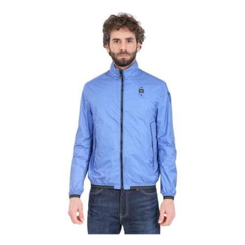 Blauer Wind Jackets Blue, Herr