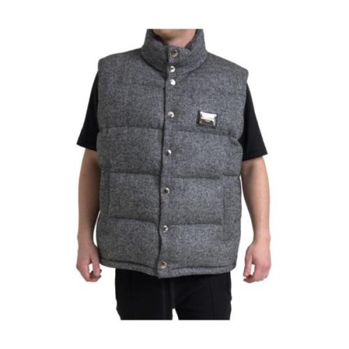 Dolce & Gabbana Vests Gray, Herr