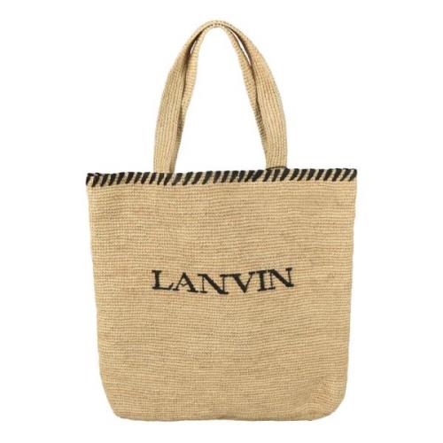 Lanvin Tote Bags Beige, Herr