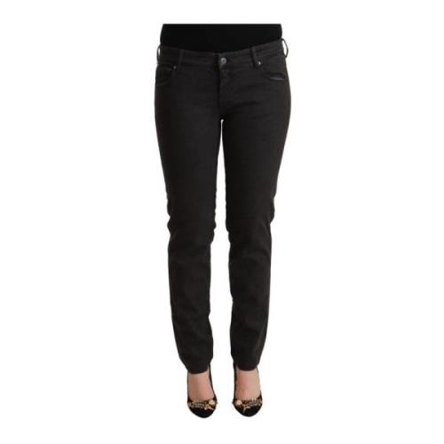 Ermanno Scervino Slim-fit Jeans Black, Dam