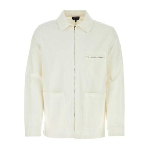 A.p.c. Light Jackets White, Herr