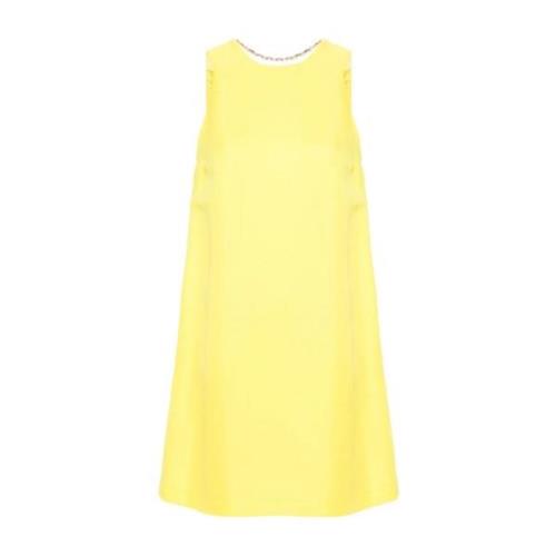 Twinset Short Dresses Yellow, Dam