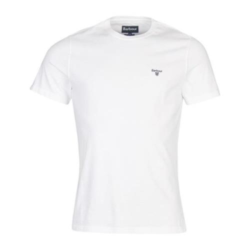Barbour Vita T-shirts och Polos White, Herr