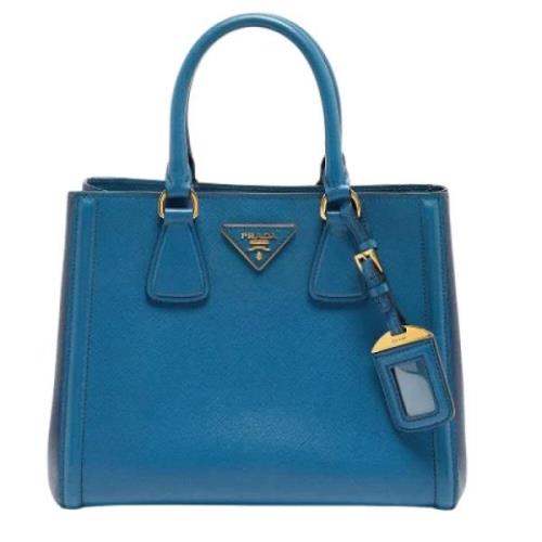 Prada Vintage Pre-owned Laeder prada-vskor Blue, Dam