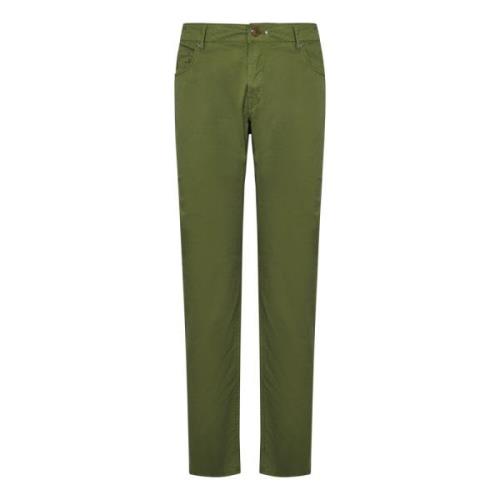 Hand Picked Trousers Green, Herr