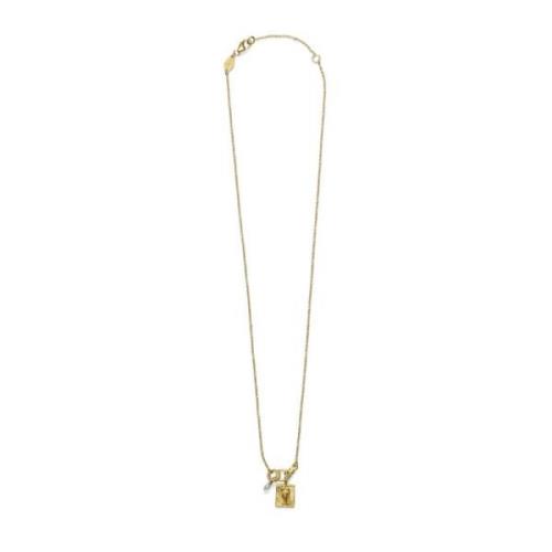 Anni Lu Necklaces Yellow, Dam