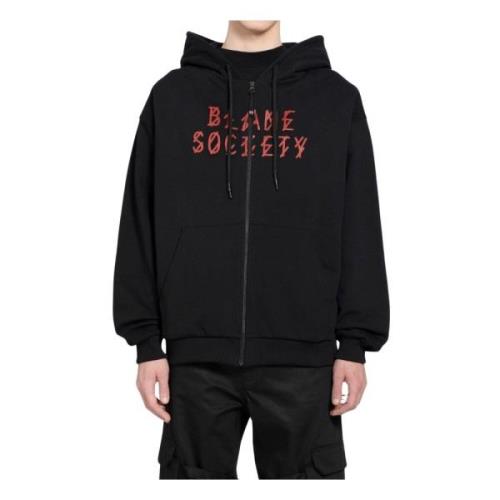 44 Label Group Sweatshirts Black, Herr