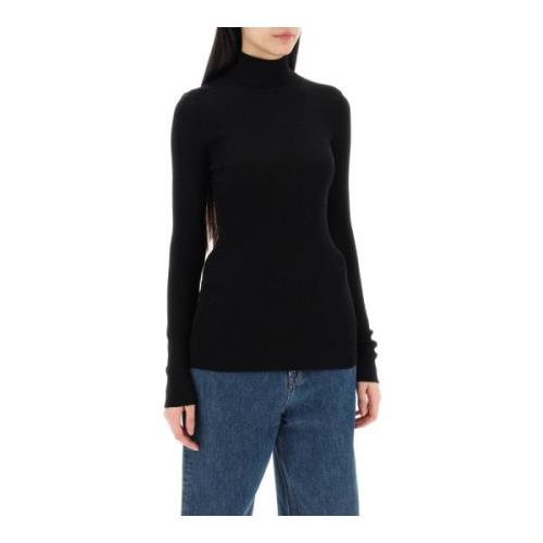 Wardrobe.nyc Turtlenecks Black, Dam