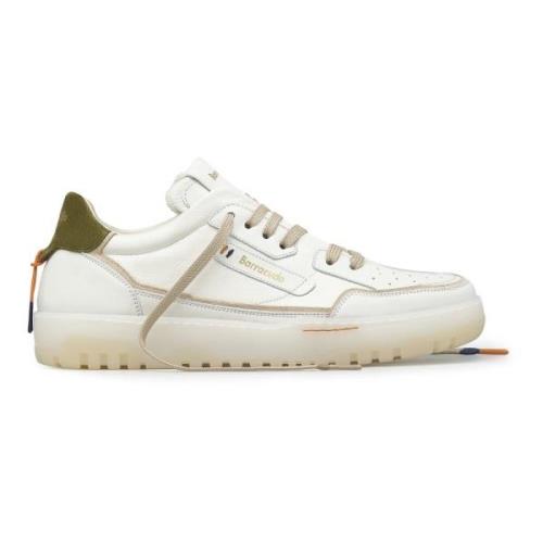 Barracuda Earving Vit Neon Grön Sneakers White, Herr