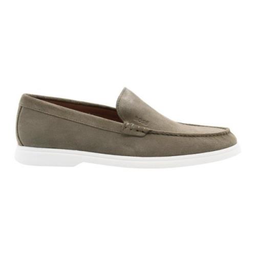 Hugo Boss Stiliga Mocassin Loafers Green, Herr