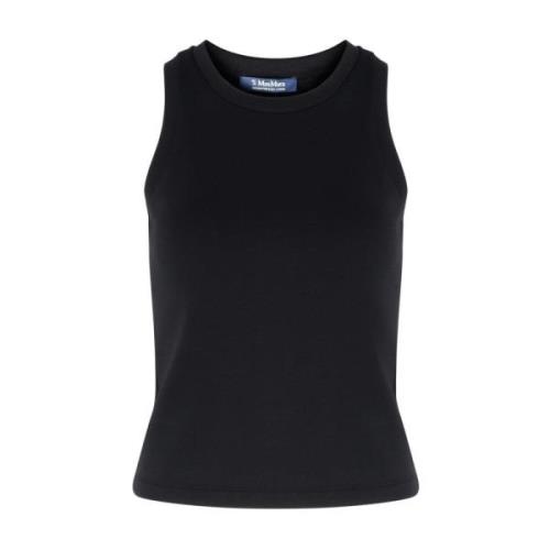 Max Mara Svart Cima Topp Black, Dam