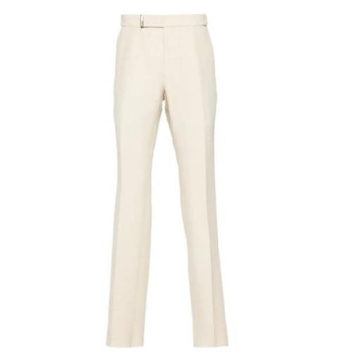 Tom Ford Wide Trousers Beige, Herr