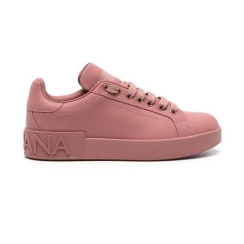 Dolce & Gabbana Sneakers Pink, Dam