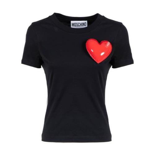 Moschino T-Shirts Black, Dam