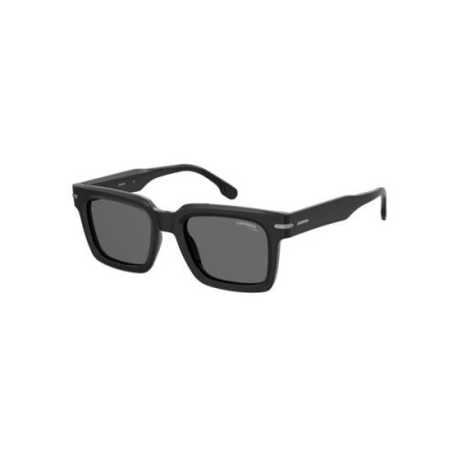 Carrera Svart Ram Grå Polariserade Solglasögon Black, Unisex