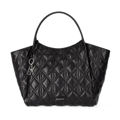 Emporio Armani Tote Bags Black, Dam