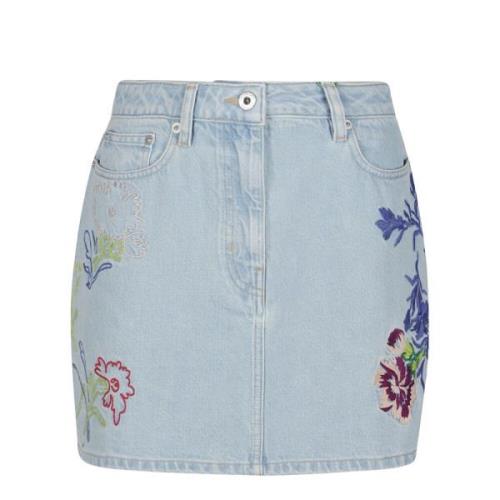 Kenzo Denim Skirts Blue, Dam