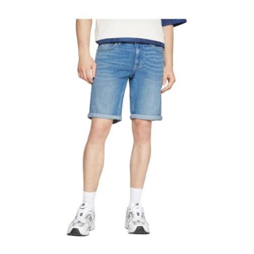 Tommy Hilfiger Denim Shorts Blue, Herr